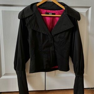 BEDO Rare vintage puff long sleeves big collar jacket